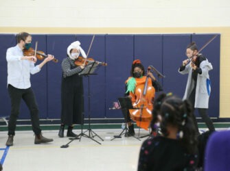 S.A.M. I Am (Stories & Music) Part of the Arts-in-Education residency, Fischoff's flagship S.A.M. I Am (Stories & Music) program is for our youngest audiences to encourage literacy and exposure to live music. Access Fischoff's archive of featured S.A.M. I Am books and meet our S.A.M. I Am storytellers. Includes links to companion activities teachers and parents will love to share with kids. (Best for grades 2-5)