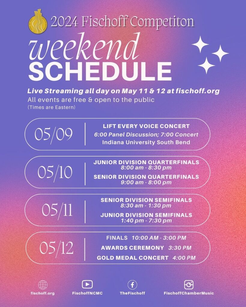 51st Annual Fischoff Competition Fischoff National Chamber Music