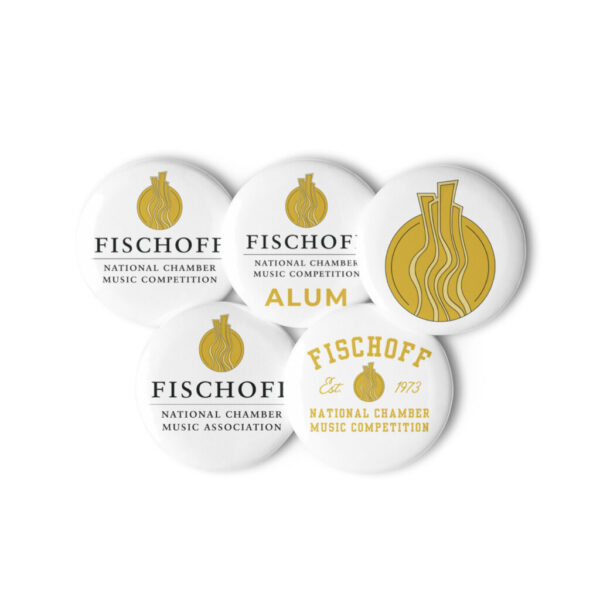 Set of 5 pin buttons