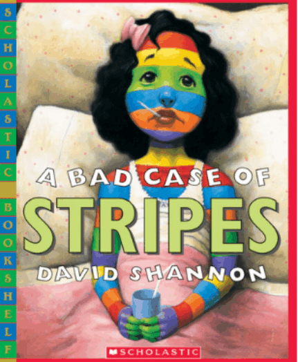 A Bad Case of Stripes Book Cover A Bad Case of Stripes Book Cover