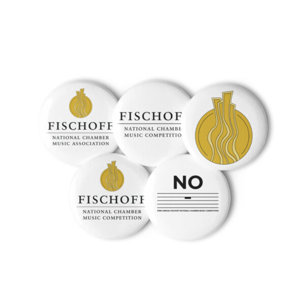 Set of 5 pin buttons