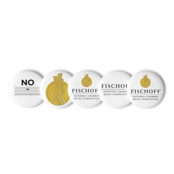 Set of 5 pin buttons