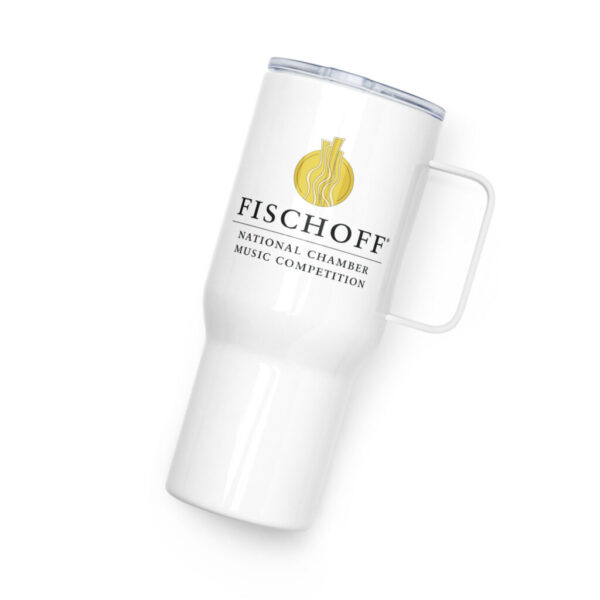 Fischoff Competition travel mug w/handle (25 oz)